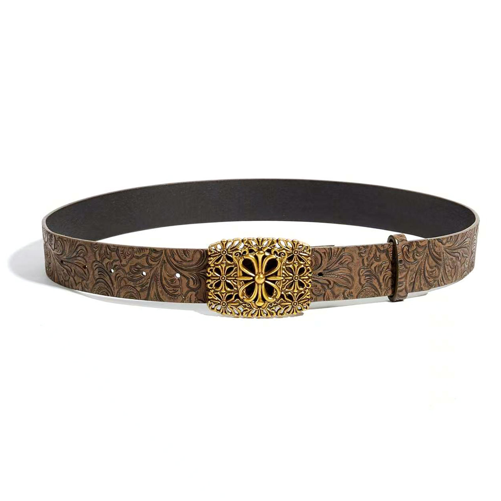 Embroidered belt