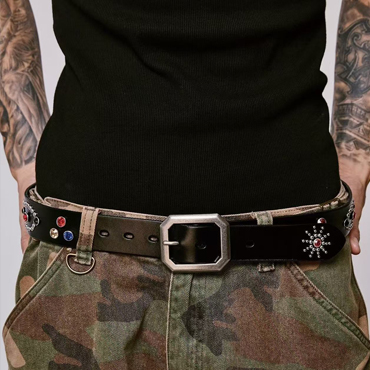 studded rivets belt factory