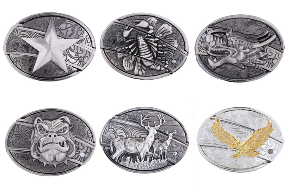 leather belt buckles factory